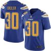 Nike Chargers #30 Austin Ekeler Electric Blue Stitched NFL Limited Rush Jersey
