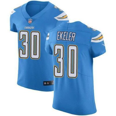 Nike Chargers #30 Austin Ekeler Electric Blue Alternate Stitched NFL Vapor Untouchable Elite Jersey