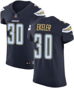 Nike Chargers #30 Austin Ekeler Navy Blue Team Color Stitched NFL Vapor Untouchable Elite Jersey