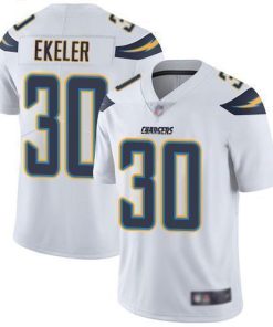 Nike Chargers #30 Austin Ekeler White Stitched NFL Vapor Untouchable Limited Jersey