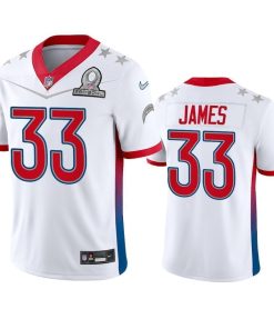 Nike Chargers #33 Derwin James NFL 2022 AFC Pro Bowl Game Jersey White