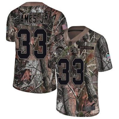 Nike Chargers #33 Derwin James Jr Camo Stitched NFL Limited Rush Realtree Jersey
