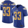 Nike Chargers #33 Derwin James Jr Electric Blue Stitched NFL Limited Rush Jersey