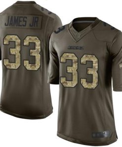 Nike Chargers #33 Derwin James Jr Green Stitched NFL Limited 2015 Salute To Service Jersey