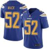 Nike Chargers #52 Khalil Mack Electric Blue Stitched NFL Limited Rush Jersey