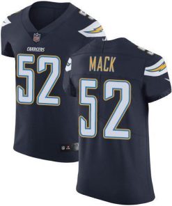 Nike Chargers #52 Khalil Mack Navy Blue Team Color Stitched NFL Vapor Untouchable Elite Jersey