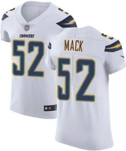 Nike Chargers #52 Khalil Mack White Stitched NFL Vapor Untouchable Elite Jersey