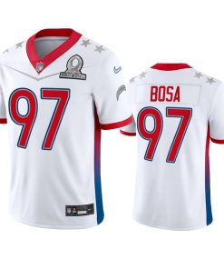 Nike Chargers #97 Joey Bosa NFL 2022 AFC Pro Bowl Game Jersey White