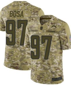 Nike Chargers #97 Joey Bosa Camo Stitched NFL Limited 2018 Salute To Service Jersey