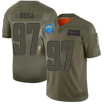 Nike Chargers #97 Joey Bosa Camo Stitched NFL Limited 2019 Salute To Service Jersey