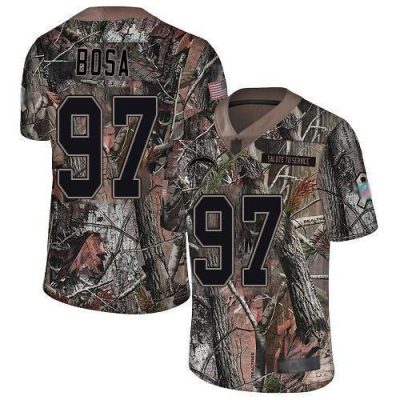 Nike Chargers #97 Joey Bosa Camo Stitched NFL Limited Rush Realtree Jersey