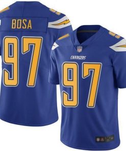 Nike Chargers #97 Joey Bosa Electric Blue Stitched NFL Limited Rush Jersey