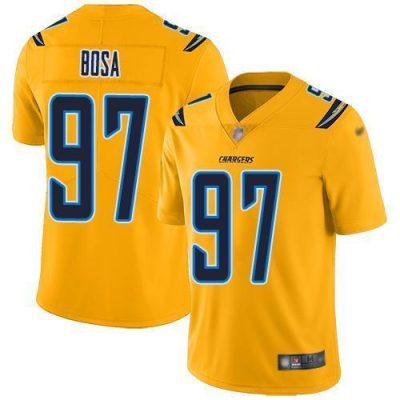 Nike Chargers #97 Joey Bosa Gold Stitched NFL Limited Inverted Legend Jersey