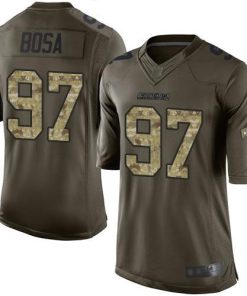 Nike Chargers #97 Joey Bosa Green Stitched NFL Limited 2015 Salute To Service Jersey