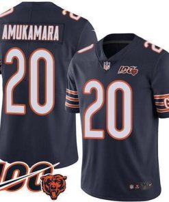 Nike Chicago Bears #20 Prince Amukamara Navy Blue Team Color 100th Season Stitched NFL Vapor Untouchable Limited Jersey