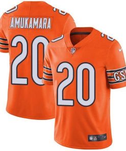 Nike Chicago Bears #20 Prince Amukamara Orange Stitched NFL Limited Rush Jersey