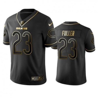 Nike Chicago Bears #23 Kyle Fuller Black Golden Limited Edition Stitched NFL Jersey
