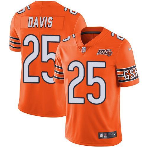 Nike20Chicago20Bears202520Mike20Davis20Orange2020100th20Season20Stitched20NFL20Limited20Rush20.jpg