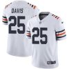 Nike Chicago Bears #25 Mike Davis White 2019 Alternate Classic Stitched NFL Vapor Untouchable Limited Jersey