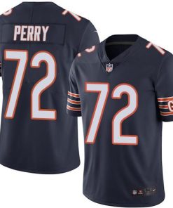 Nike Chicago Bears #72 William Perry Navy Blue Team Color Stitched NFL Vapor Untouchable Limited Jersey