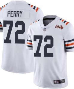 Nike Chicago Bears #72 William Perry White Alternate Stitched NFL Vapor Untouchable Limited 100th Season Jersey