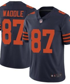 Nike Chicago Bears #87 Tom Waddle Navy Blue Alternate Stitched NFL Vapor Untouchable Limited Jersey