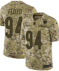 Nike Chicago Bears #94 Leonard Floyd Camo Stitched NFL Limited 2018 Salute To Service Jersey