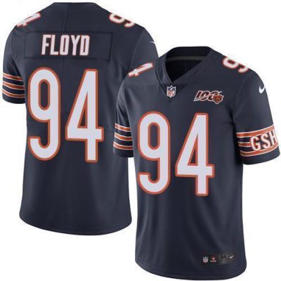 Nike Chicago Bears #94 Leonard Floyd Navy Blue Team Color 100th Season Stitched NFL Vapor Untouchable Limited Jersey