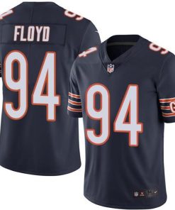Nike Chicago Bears #94 Leonard Floyd Navy Blue Team Color Stitched NFL Vapor Untouchable Limited Jersey