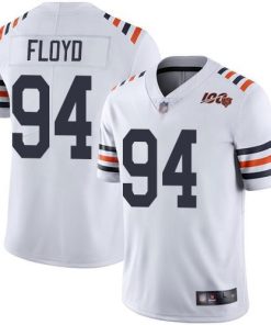 Nike Chicago Bears #94 Leonard Floyd White Alternate Stitched NFL Vapor Untouchable Limited 100th Season Jersey
