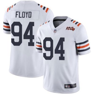 Nike Chicago Bears #94 Leonard Floyd White Alternate Stitched NFL Vapor Untouchable Limited 100th Season Jersey