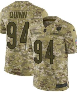 Nike Chicago Bears #94 Robert Quinn Camo Stitched NFL Limited 2018 Salute To Service Jersey