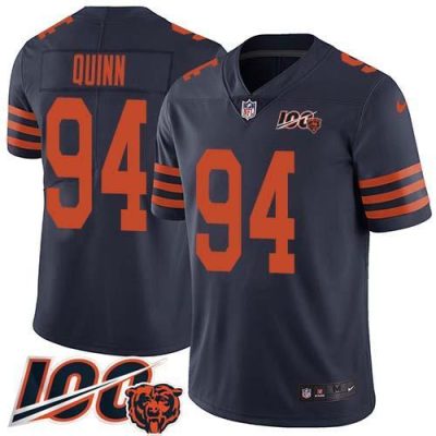 Nike Chicago Bears #94 Robert Quinn Navy Blue Alternate Stitched NFL 100th Season Vapor Untouchable Limited Jersey