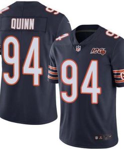 Nike Chicago Bears #94 Robert Quinn Navy Blue Team Color Stitched NFL 100th Season Vapor Untouchable Limited Jersey