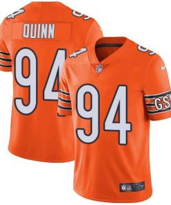Nike Chicago Bears #94 Robert Quinn Orange Stitched NFL Limited Rush Jersey