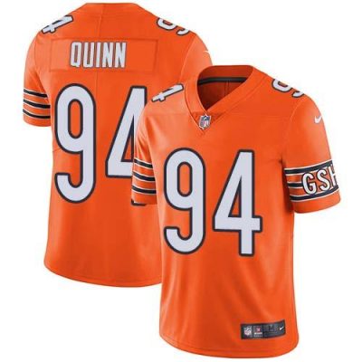 Nike Chicago Bears #94 Robert Quinn Orange Stitched NFL Limited Rush Jersey