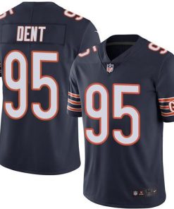 Nike Chicago Bears #95 Richard Dent Navy Blue Team Color Stitched NFL Vapor Untouchable Limited Jersey
