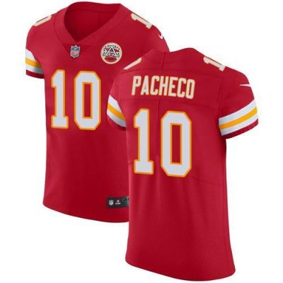 Nike Chiefs #10 Isiah Pacheco Red Team Color Stitched NFL Vapor Untouchable Elite Jersey