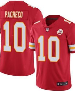 Nike Chiefs #10 Isiah Pacheco Red Team Color Stitched NFL Vapor Untouchable Limited Jersey