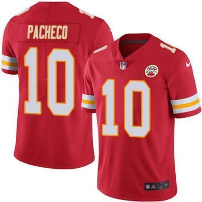 Nike Chiefs #10 Isiah Pacheco Red Team Color Stitched NFL Vapor Untouchable Limited Jersey