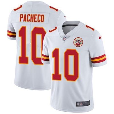 Nike Chiefs #10 Isiah Pacheco White Stitched NFL Vapor Untouchable Limited Jersey
