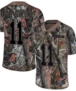 Nike Chiefs #11 Marquez Valdes-Scantling Camo Stitched NFL Limited Rush Realtree Jersey