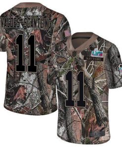 Nike Chiefs #11 Marquez Valdes-Scantling Camo Super Bowl LVII Patch Stitched NFL Limited Rush Realtree Jersey