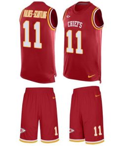 Nike Chiefs #11 Marquez Valdes-Scantling Red Team Color Stitched NFL Limited Tank Top Suit Jersey
