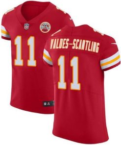 Nike Chiefs #11 Marquez Valdes-Scantling Red Team Color Stitched NFL Vapor Untouchable Elite Jersey