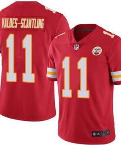 Nike Chiefs #11 Marquez Valdes-Scantling Red Team Color Stitched NFL Vapor Untouchable Limited Jersey