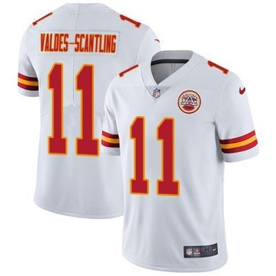 Nike Chiefs #11 Marquez Valdes-Scantling White Stitched NFL Vapor Untouchable Limited Jersey