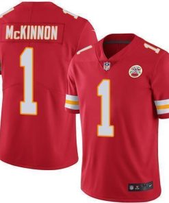 Nike Chiefs #1 Jerick McKinnon Red Team Color Stitched NFL Vapor Untouchable Limited Jersey