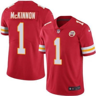 Nike Chiefs #1 Jerick McKinnon Red Team Color Stitched NFL Vapor Untouchable Limited Jersey