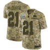 Nike Chiefs #21 Trent McDuffie Camo Super Bowl LVII Patch Stitched NFL Limited 2018 Salute To Service Jersey